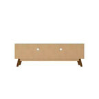 Meuble TV Marcus Mid-Century Modern 4 étagères pour téléviseurs jusqu'à 70", meuble de divertissement, console multimédia - Manhattan Comfort