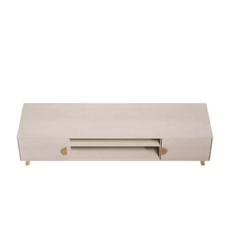Meuble TV Manhattan Comfort 70,9" Haley pour téléviseurs jusqu'à 55" Blanc