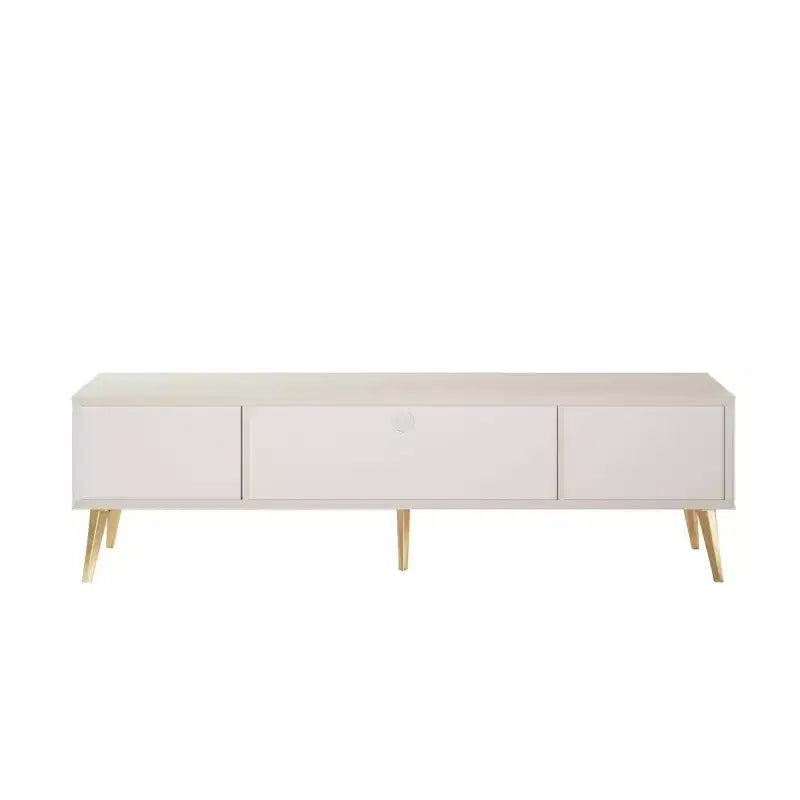 Meuble TV Manhattan Comfort 70,9" Haley pour téléviseurs jusqu'à 55" Blanc