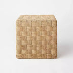 Lynwood Cube en osier damier Naturals - Threshold™ conçu avec Studio McGee
