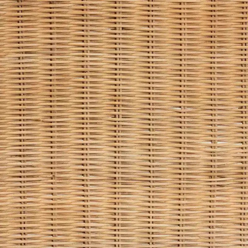 Banc d'appoint Cacaban en rotin naturel/marron - bali & pari : Fabriqué à la main, mobilier d'intérieur, banc d'entrée