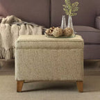 Storage Ottoman Brown - HomePop