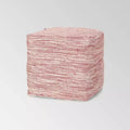 Christopher Knight Home Deja Boho Yarn Pouf Red: Square Upholstered, Spot Clean, No Assembly Required