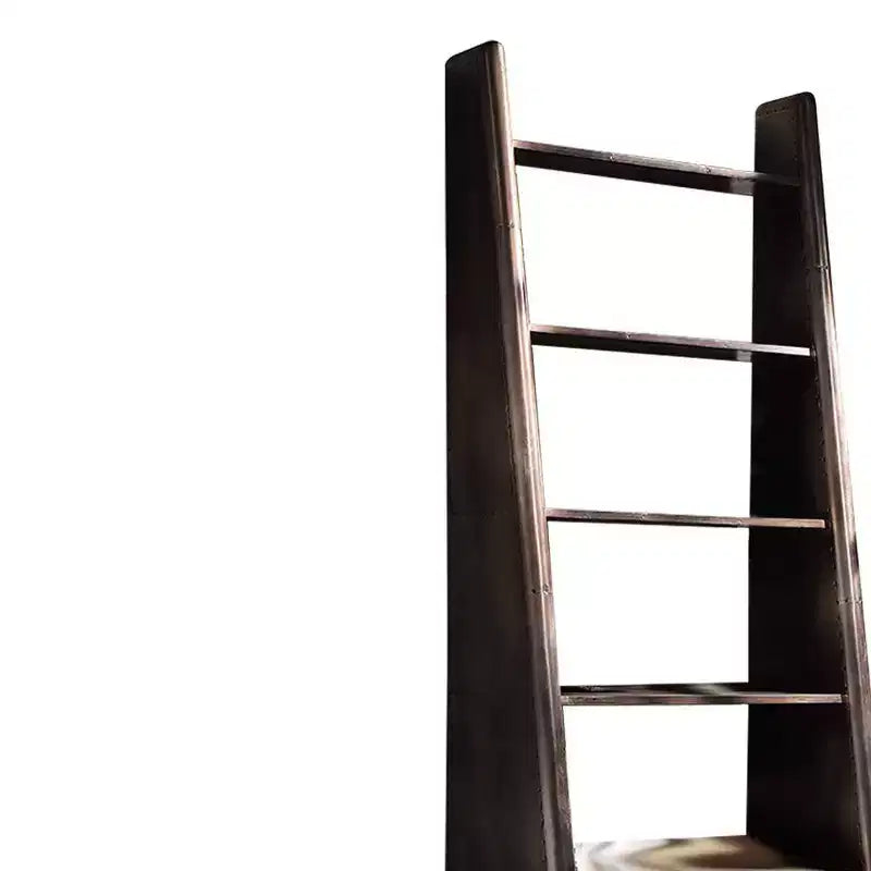 Meuble de Rangement Décoratif Brancaster Acme Furniture 80 cm en Aluminium : 5 niveaux, aucun assemblage requis