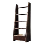 Meuble de Rangement Décoratif Brancaster Acme Furniture 80 cm en Aluminium : 5 niveaux, aucun assemblage requis