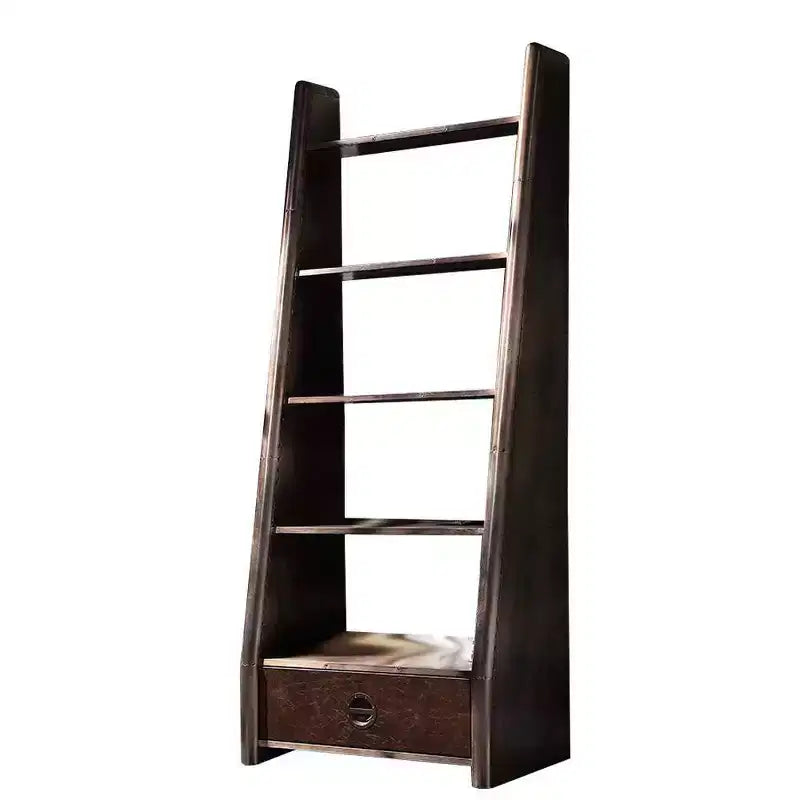 Meuble de Rangement Décoratif Brancaster Acme Furniture 80 cm en Aluminium : 5 niveaux, aucun assemblage requis