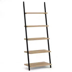 WyndenHall 70" Hutchins Ladder Shelf Natural