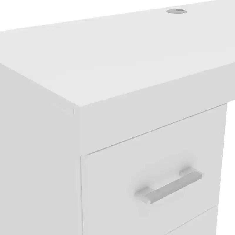 Bureau d'Angle Mayne Blanc - Polifurniture