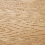 Table d'appoint festonnée en bois Thousand Oaks avec tiroirs en bois naturel - Threshold™ conçue avec Studio McGee