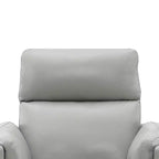 Fauteuil de bureau actif 40" Sagen en similicuir gris - Acme Furniture : Moelleux, Inclinable à 150°, Aucun assemblage requis