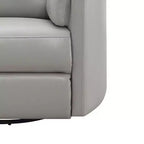 Fauteuil de bureau actif 40" Sagen en similicuir gris - Acme Furniture : Moelleux, Inclinable à 150°, Aucun assemblage requis