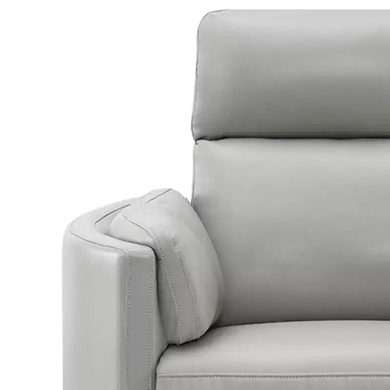 Fauteuil de bureau actif 40" Sagen en similicuir gris - Acme Furniture : Moelleux, Inclinable à 150°, Aucun assemblage requis