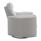 Fauteuil de bureau actif 40" Sagen en similicuir gris - Acme Furniture : Moelleux, Inclinable à 150°, Aucun assemblage requis