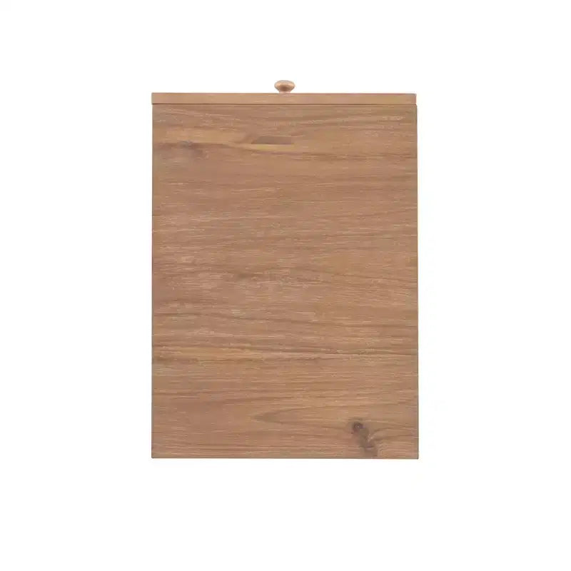 Wedeln Meuble de classement à 3 tiroirs en bois au fini naturel - Powell : Rangement mobile avec roulettes verrouillables