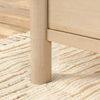Bureau de direction Whitaker Point, érable naturel - Sauder : Mobilier de bureau à domicile avec rangement et plateau coulissant pour clavier
