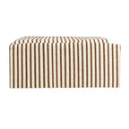 Table basse Kilim « Storied Home » crème et marron : Carrée, aucun assemblage, MDF, 4 points/pieds