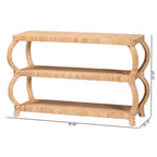 Console 3 Niveaux Dalida Rattan bali & pari Naturel