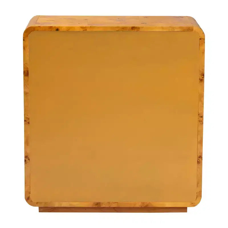 Meuble de rangement bali & pari Netra en véritable bois de loupe de Mappa Burl