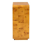 Meuble de rangement bali & pari Netra en véritable bois de loupe de Mappa Burl