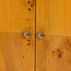 Meuble de rangement bali & pari Netra en véritable bois de loupe de Mappa Burl
