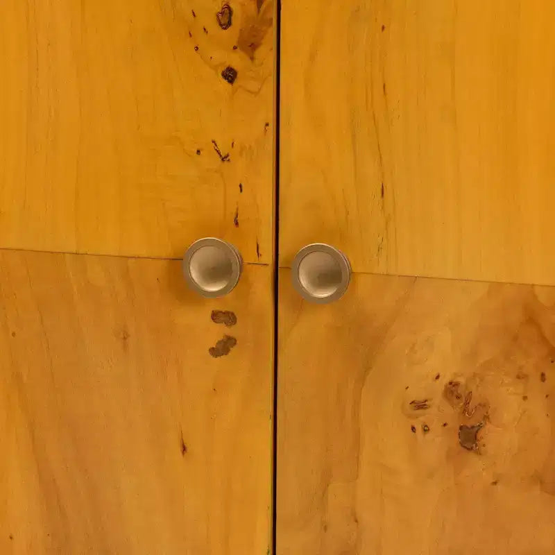 Meuble de rangement bali & pari Netra en véritable bois de loupe de Mappa Burl