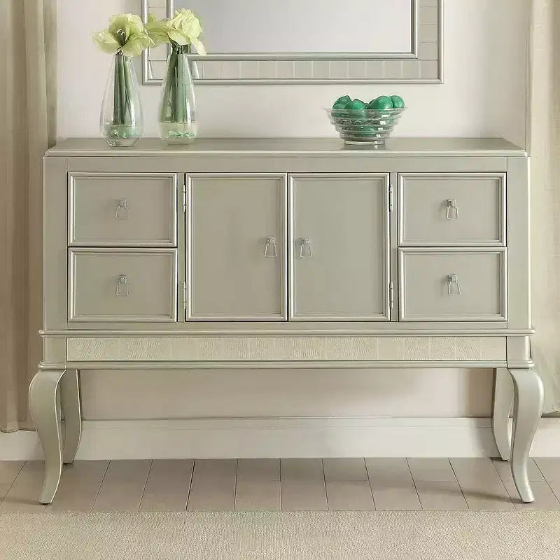 Armoire de rangement décorative Francesca Champagne Acme Furniture