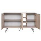 Console de rangement en chêne clair Niche