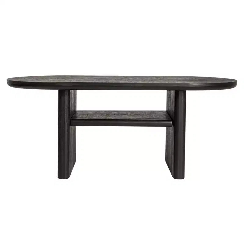 Storied Home Table basse Firwood noire