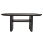 Storied Home Table basse Firwood noire