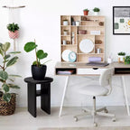 Table d'appoint Storied Home Firwood, noire