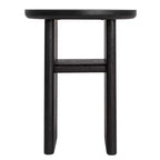 Table d'appoint Storied Home Firwood, noire