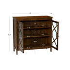 Grand Meuble Linon Fetti Marron