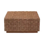 bali & pari Karina Coffee Table Natural Seagrass/Light Brown