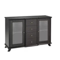 Brassex Elijah Storage Cabinet Dark Cherry