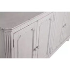 Meubles de rangement décoratifs Natura – Signature Design by Ashley : buffet de style rustique, surface en placage de bois, 4 portes