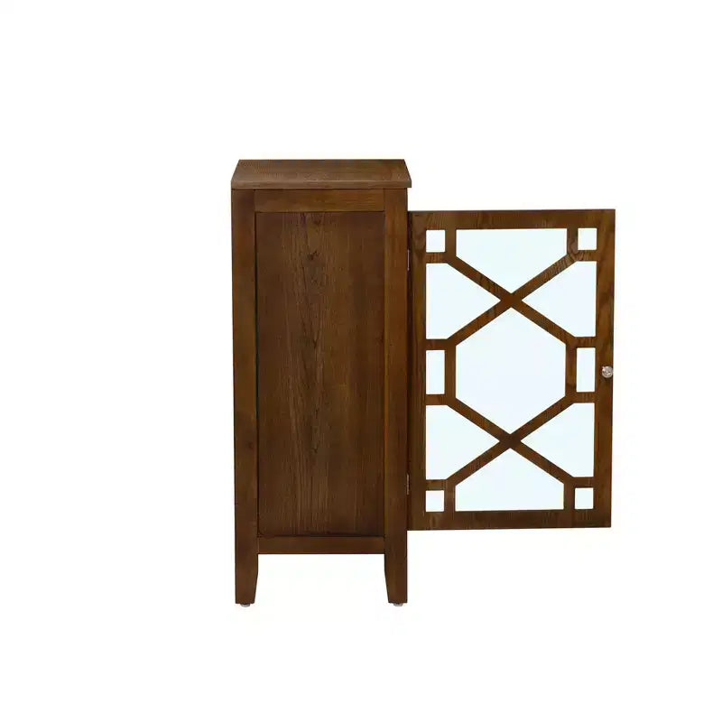Petit meuble Linon Fetti marron