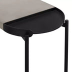 Console en Béton Dua Gris/Noir - Armen Living