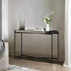 Console en Béton Dua Gris/Noir - Armen Living