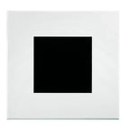 Table basse miBasics Manke Square contemporaine moderne blanche