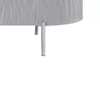 Table basse Yukino Acme Furniture, finition gris/chrome