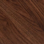 Baxton Studio Markell Commode de rangement en bois à 5 tiroirs noyer marron/doré : design moderne du milieu du siècle, organiseur de chambre à coucher