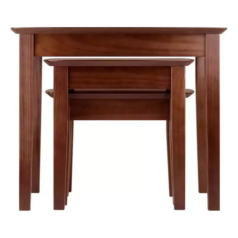 Ensemble de 3 tables gigognes Bradley - Noyer antique - Winsome