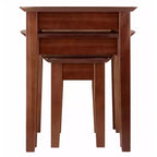 Ensemble de 3 tables gigognes Bradley - Noyer antique - Winsome