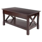Table basse Xola avec 2 tiroirs - Cappuccino - Winsome