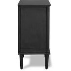 Meuble de rangement 3 tiroirs Webster gris foncé - Finch : Cadre en pin, Style traditionnel, Pas d'étagères
