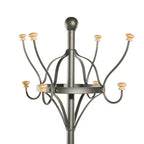 Porte-manteau industriel en fer noir - Olivia & May : Rangement pour entrée et hall, aucun assemblage requis