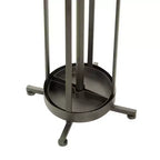 Porte-manteau industriel en fer noir - Olivia & May : Rangement pour entrée et hall, aucun assemblage requis