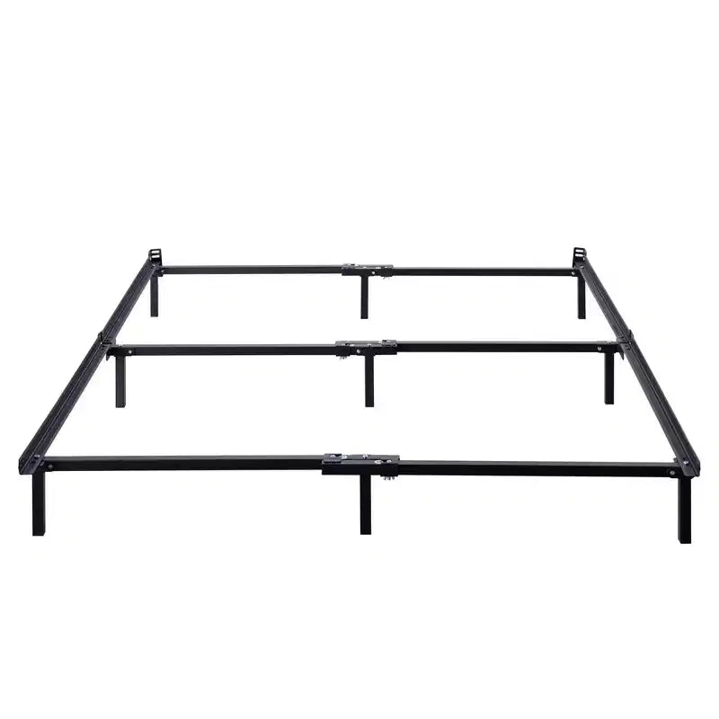 Queen 7" Compack Metal Bed Frame Black - Zinus