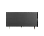 Lit Metis King en cuir grainé gris Acme Furniture