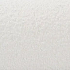 Lit plate-forme en boucle Vinicio, taille Queen, crème/noyer marron, de Baxton Studio